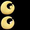 Cute Cartoon Moon And Star Plush Pillow Toy For Girls