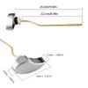 Easy Install Universal Toilet Handle Replacement Easy Installation Toilet Levers Corrosion Resist for Front Mount Tanks