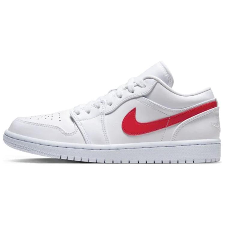 

JORDAN 1 Low White University Red Women s 37.5