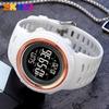 Round Dial Fashion Trend Versatile Men's Outdoor Sports Timing Single Display Electronic Watch