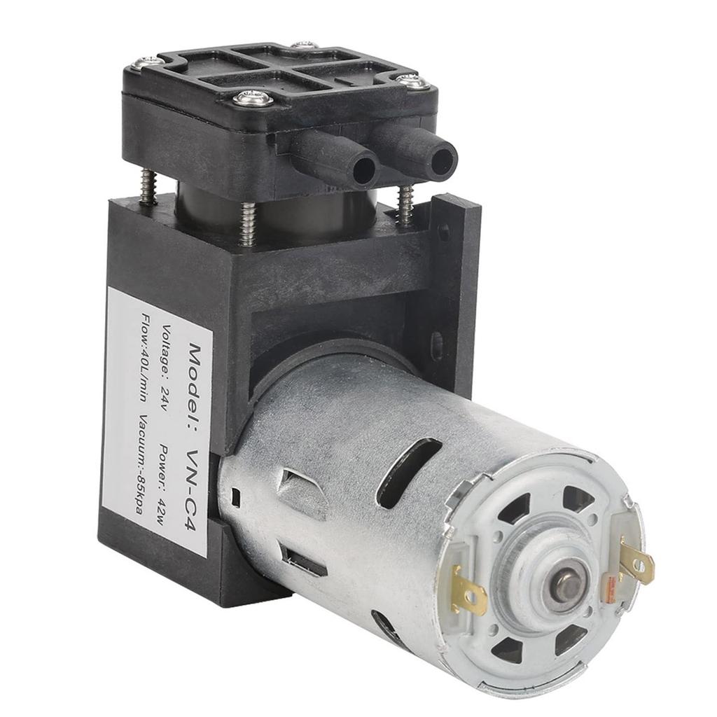 DC24V Oil Vacuum Pump, 85KPa Negative Pressure Pump, SM Size, 40L/min, for Gas Pumps, ORA and Home Use