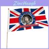 Premium Polyester Fabric Flag For Queen's Jubilee Celebration