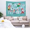 Hippie Christmas Home Decor Tapestry Santa Art Tapestry Bedroom Living Room Wall Decor Backdrop Cloth