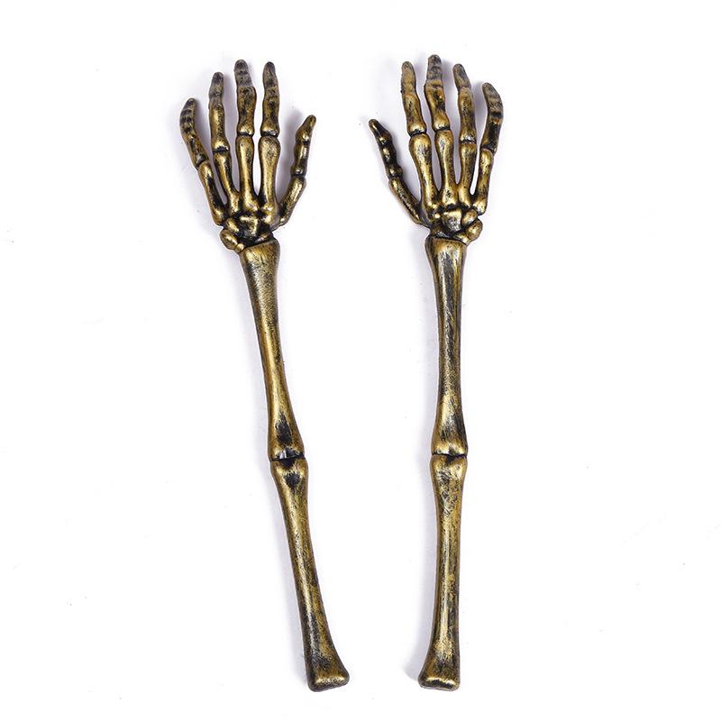 Decoration Props High Quality Halloween Arm Decoration Halloween Skeleton Arm Props Simple Design Faux Human Bone Arm