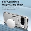 For Google Pixel 10 Pro XL Case Compatible with MagSafe Hard PC Metal Frame Frosted Phone Back Cover