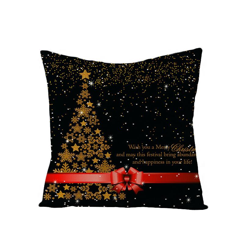 Black Gold Series Throw Pillow Covers With Digital Printing Of Short Plush Fabric Car-Shaped Sofa Cushion For Office Home Decor