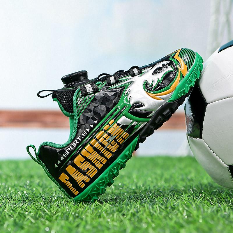 New Football Boots Ultralight TF Sneakers Soccer Shoes Non-Slip Boys Girls Professional Match Comfortable Sports Shoes Unisex