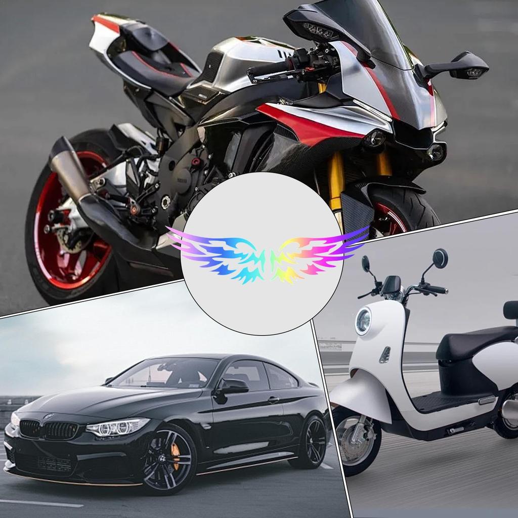 Reflective Car Decal, Motorcycle Reflective Sticker - Vista Print Car Body Sticker - Adhesive