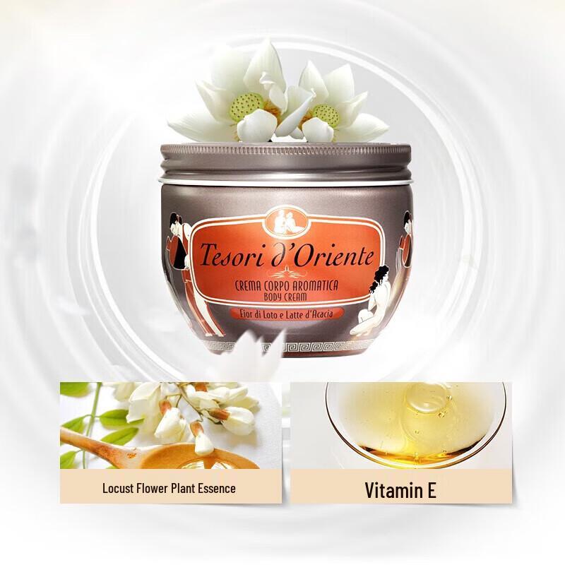 Tesori D'oriente Water Lily Perfumed Body Cream