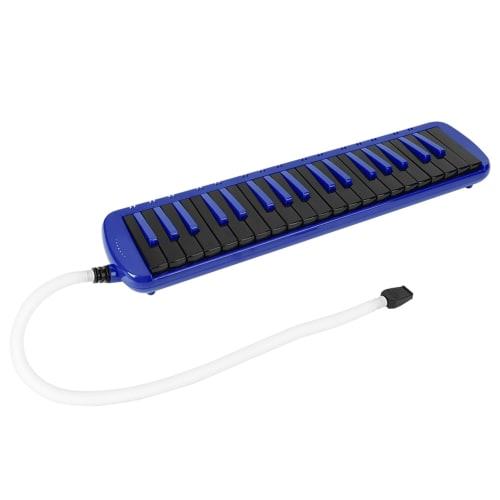 37-Key Harmonica, Easy To Play, Melody Piano, Beginner's Key Harmonica, Perfect for School Festivals (Blue)