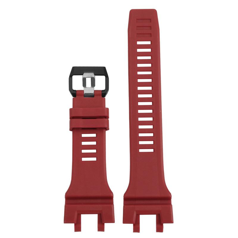 

Для G-SHOCK Casio 5641 GBA-900-1A GBA-900 GBA900 GBA-900-1/4A/7 Серии Ремешок Браслет из Смолы Силиконовой Резины Аксессуары для Часов темно-красного