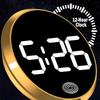 LED Luminous Car Clock Automobiles Internal Stick-On Mini Digital Clocks Auto Ornament Accessories