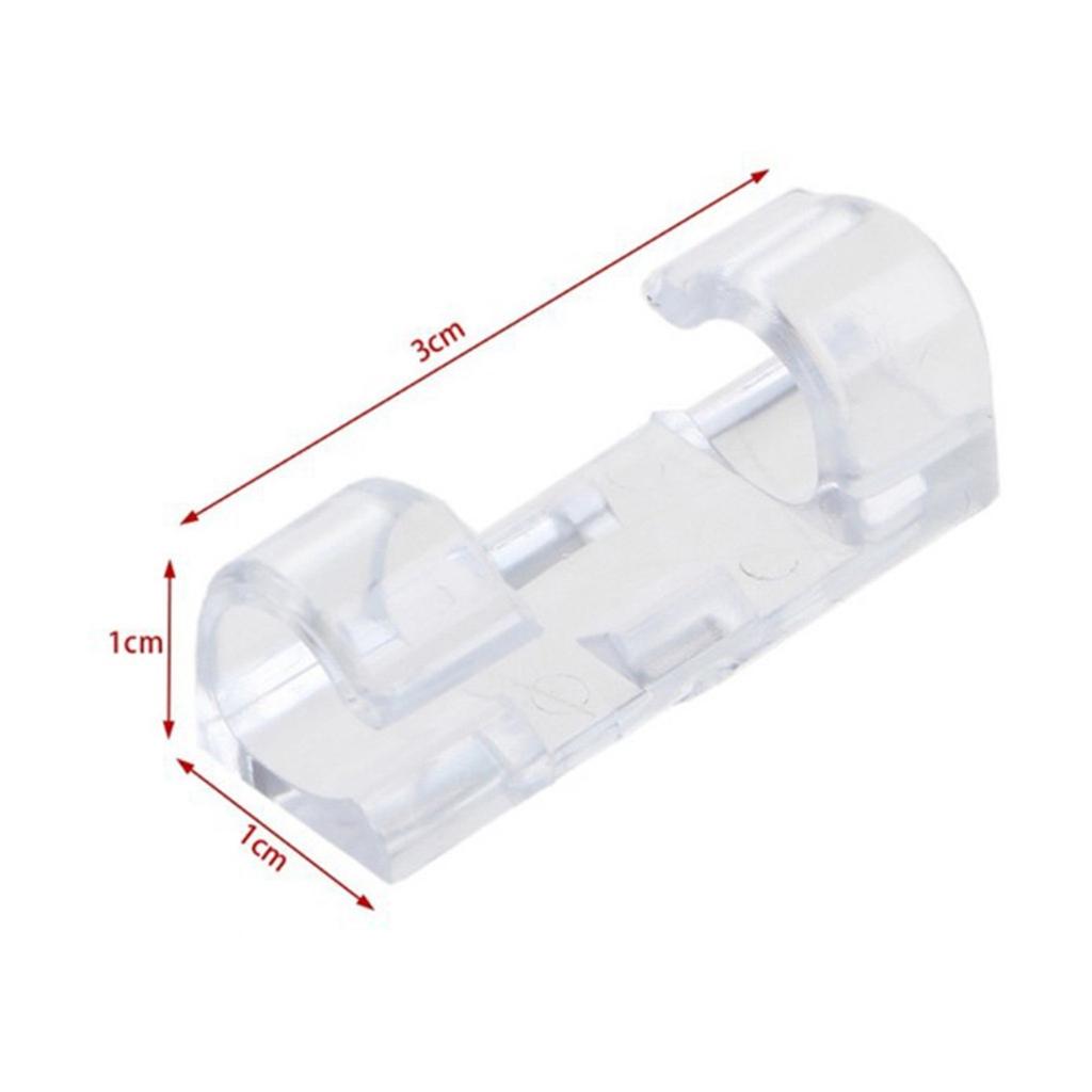 Wire Organizer Fixed Clip Card Network Cable Data Cable Buckle 40PCS