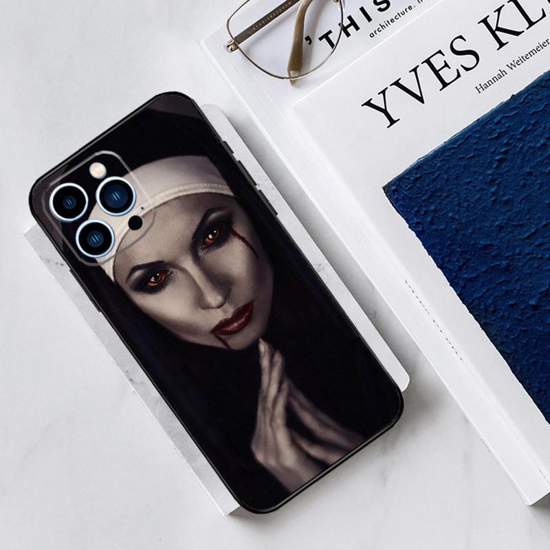 

Sister Nun Case For iPhone 17 Air 15 14 13 12 11 16 Pro Max Mini 15 16 Plus 16e Funda Silicone Cover iPhone 12 Pro