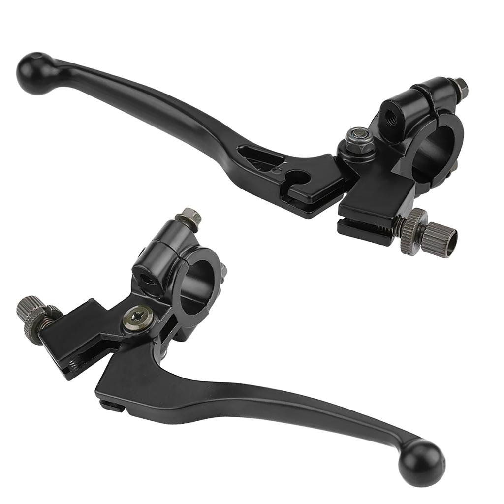 1Pcs 22mm Folding Clutch Lever Handle with Perch Motorcycles Handles Replacement For 50CC - 125CC Dirt Pit Bike