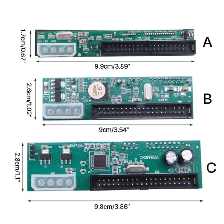 SATA-Festplatte zu IDE 40Pin Motherboards Konverter Adapter für Desktop 3,5"