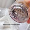 Nail Art Glitter Brush Washer with Lid, Stainless Steel Mesh, Layered Crystal Brush Holder, Moisturizer Box, and Filter.