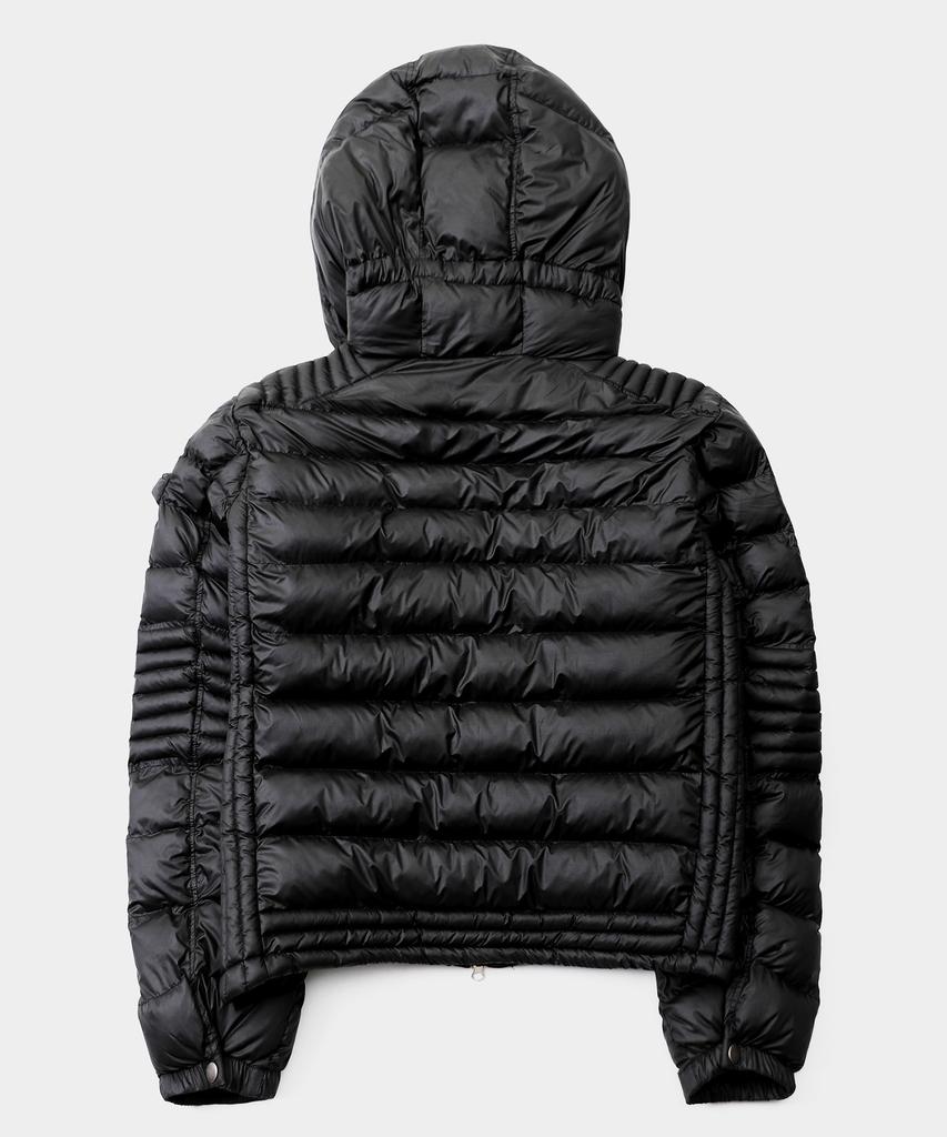 Badblood Viper 31-2 Midweight Biker Hooded Puffer - Black