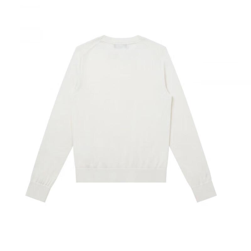 HAZZYS Women's Fall Round Neck Solid Wool Pullover Sweater