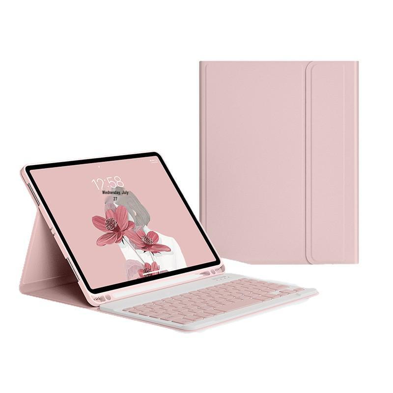 Compatible Samsung 12.4" Tablet Bluetooth Keyboard Protective Case Galaxy S10FE 14.6" Fixed Shell.