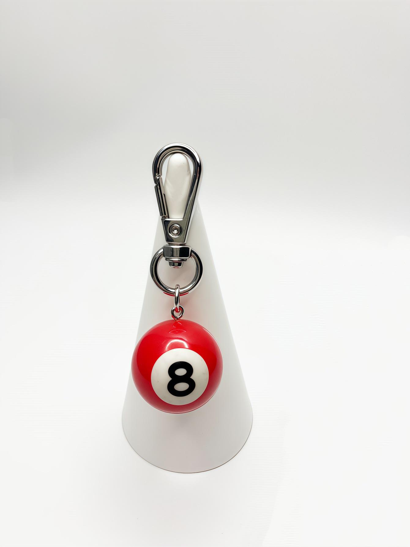 

Креативный черный многогранный кубик брелок-подвеска для бильярда – маленький подарок и украшение для сумки