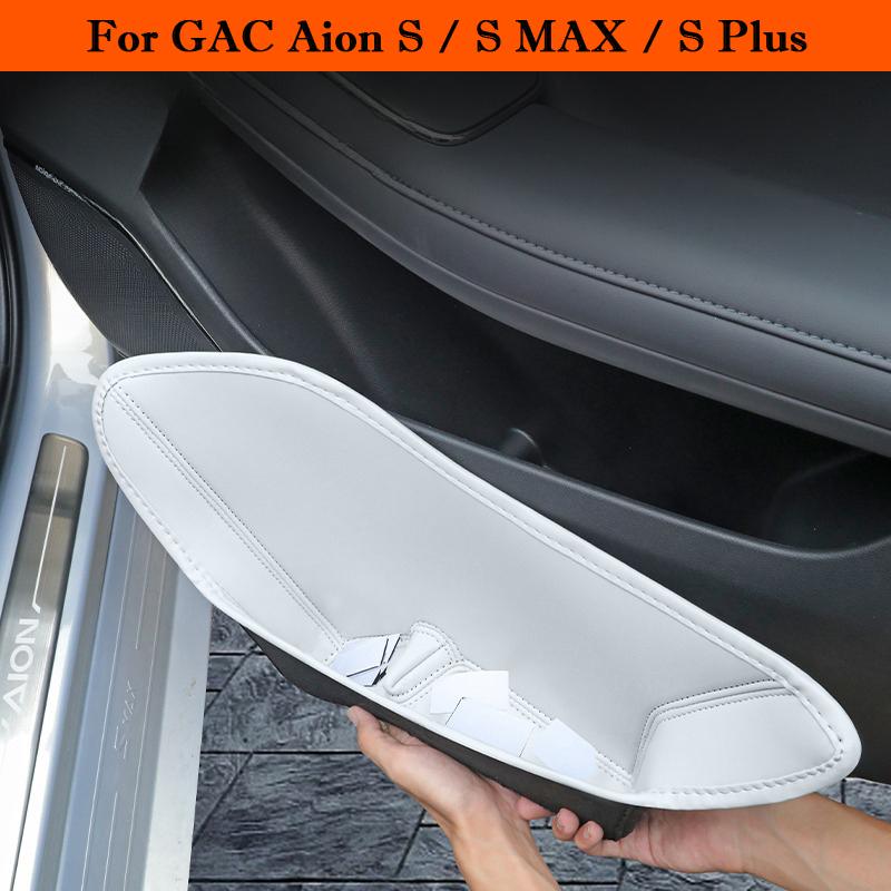 For GAC Aion SMAX S Plus S Car Door Slot Storage Pad Leather Door groove Protective Mats Storage Barrel Interior Accessories