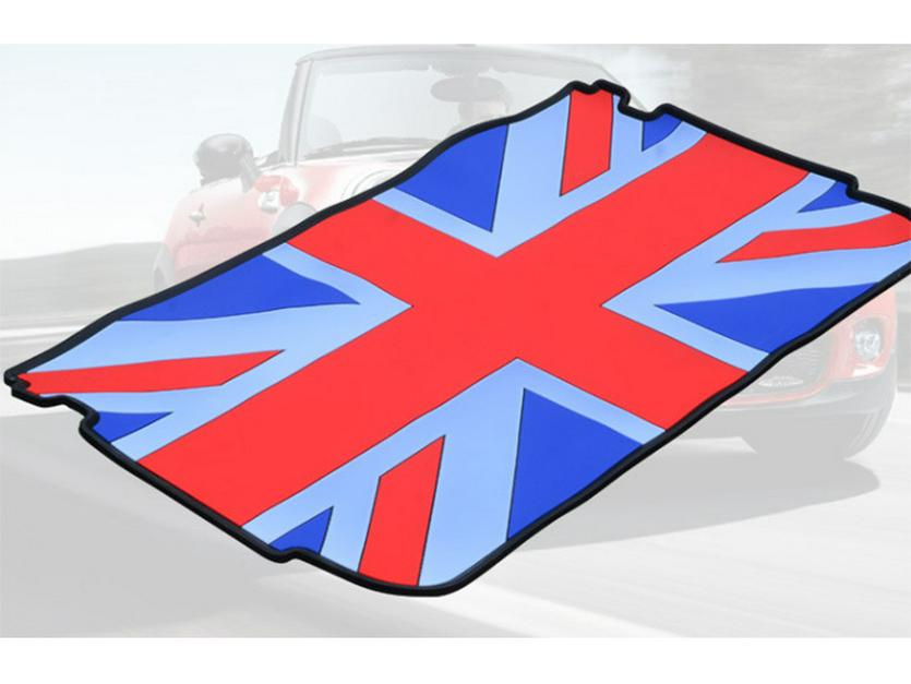 Union Jack Rubber Trunk Mat for BMW MINI COOPER F55