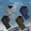 Neck Protection Plush Scarves Cross Design Warmer Neck Scarf New Winter Scarf  Men Women
