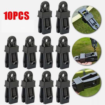 12/24 stuks Heavy Duty Lock Grip Heavy Duty Tarp-klemmen Tentaccessoires Doekclip