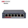 Hikvision 6-Port 100Mbps Desktop PoE Switch