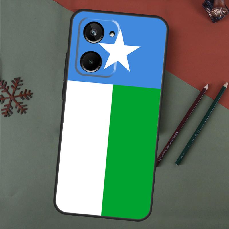 Puntland State Somali Flag Case For Realme C61 C53 C55 C33 C63 C51 C65 C67 C71 C75 11 12 13 14 15 Pro Plus GT6 GT7 Pro