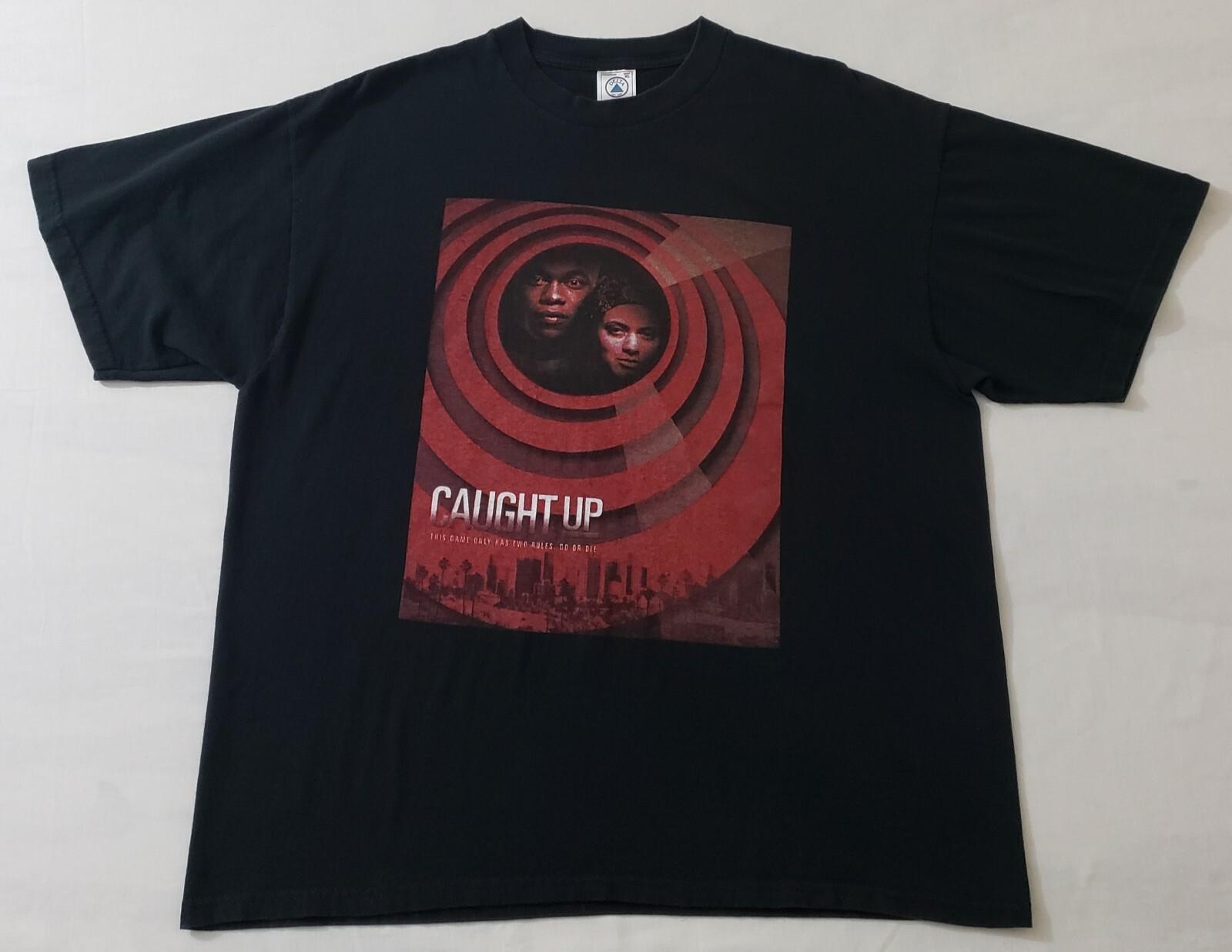 Vintage 1998 Caught Up Movie Promo Shirt Sz XL Rap Tee Hip Hop Snoop Dogg Kurupt XXL