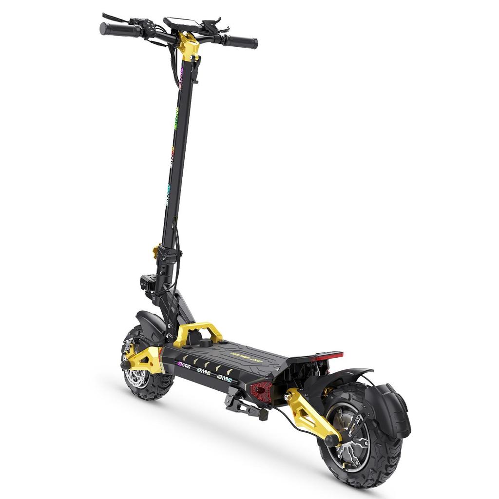IENYRID IE-ES60 All-Terrain Adult E-Scooter 1200W*2 Dual Motor 48V23Ah Battery Outdoor Electric Scooter 11 Inch Off-Road Tires Folding E-Scooter