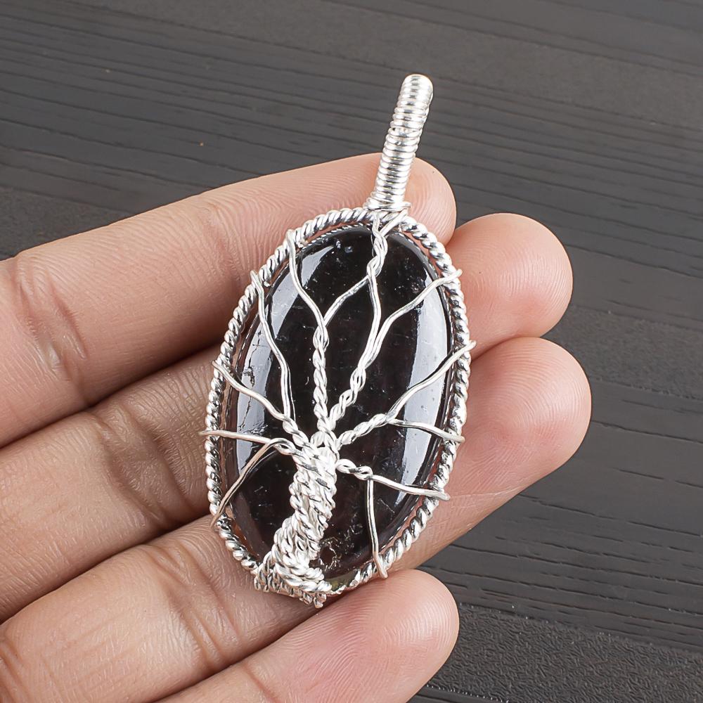 Natural Bronzite Gemstone 925 Sterling Silver Jewelry Designer Pendant 1.81  AJP-1571