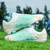 Men Long Spikes Soccer Shoes Fast Football Shoes Society Cleats Comfortable Football Field Boots Professional Unisex Sneaker