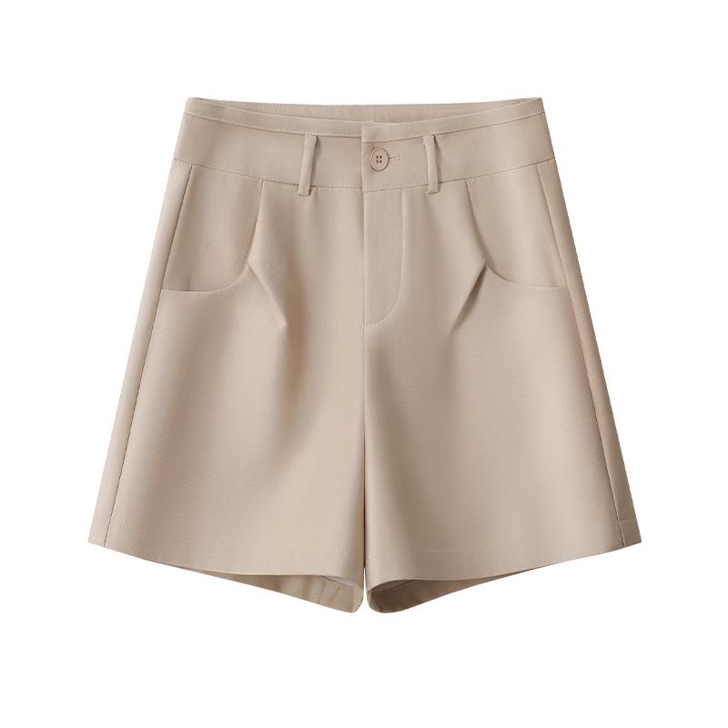 Women's A-line High Waist Wide Leg Summer Shorts