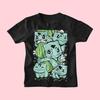 Unisex 2026 Pokemon Anime Pánské Tričko Bavlna Dámské Krátký Rukáv Ležérní Vrchol Kreslený Grafický T-Shirt Letní Y2k Oblečení Streetwear