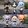 6pcs/Set Genshin Impact PVC Action Figure Model Toy Decorative Gift