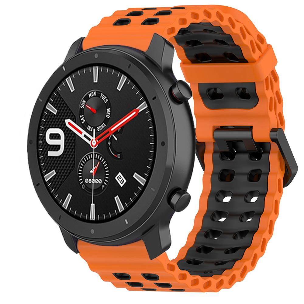 22mm Silicone Band for Amazfit GTR 47mm/GTR 4 3 Pro/Balance 2 1/Bip 6 5/Stratos 2 3 Bracelet for Huawei Watch GT6 5 4 46mm Strap