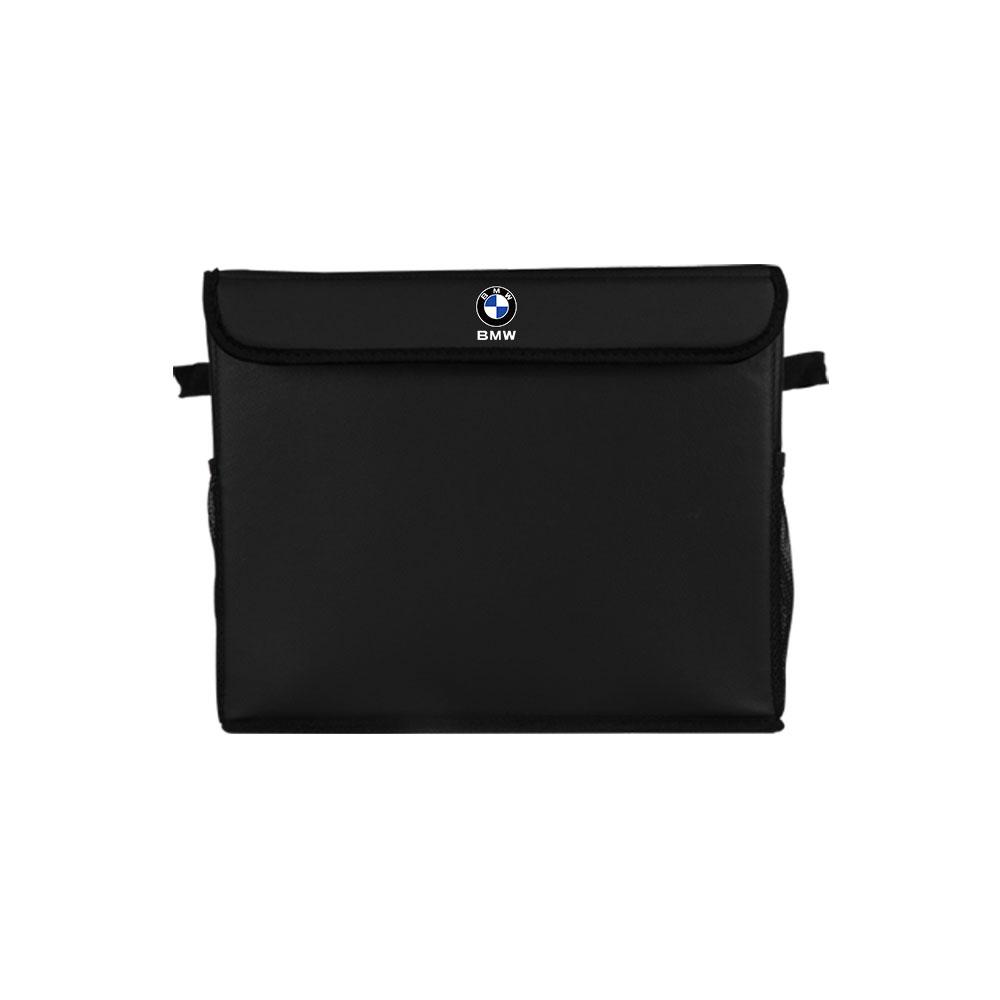 Geantă de depozitare pliabilă pentru portbagajul mașinii din piele PU, cutie de camping pentru BMW M Performance E46 E90 E60 E39 E87 E36 F20 E92 Accesorii auto