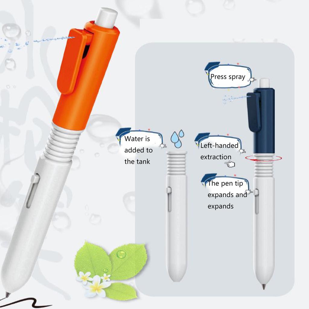 Nowość Psikusowy Długopis Spryskujący Wodą Zabawka Rekwizyty na Halloween Prima Aprilis Długopis Nowość Praktyczny Żart Rekwizyty dla Dorosłego Ucznia