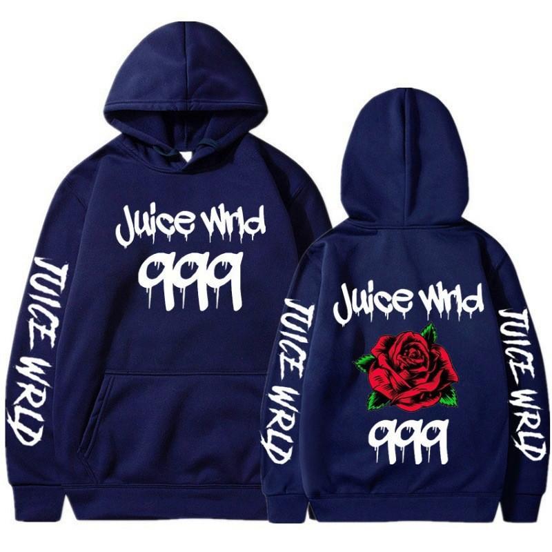 Juice WRLD Inspired Hoodie Men Women Oversized Streetwear Sweatshirt With Graphic Print Casual Pullover