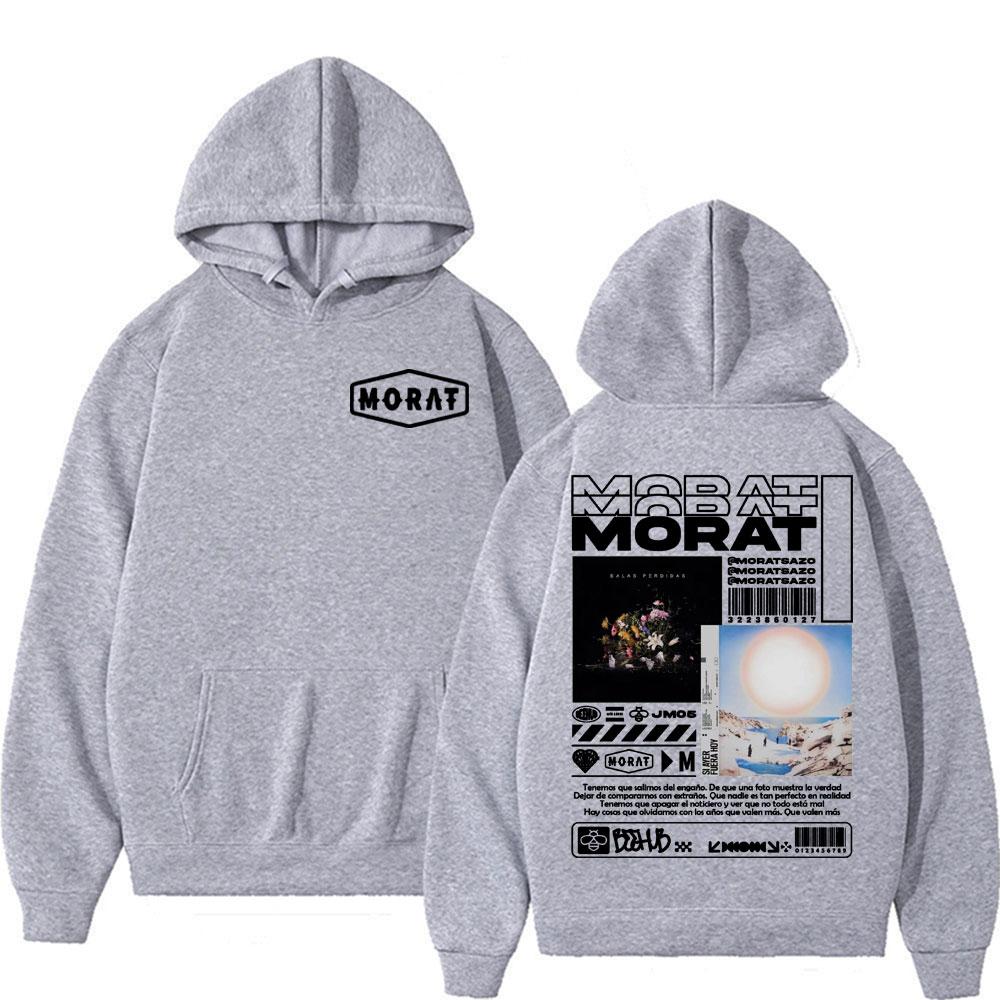 Rock Band Morat Album Graphic Hoodies Men's Hip Hop Style Fashion Vintage Sweatshirts Unisex Harajuku Casual High Quality Hoodie