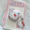 Cute Cartoon Doodle Bow KT Cat AirPods 4 Case Compatible with AirPod 3 Apple Pro Earphone Cover