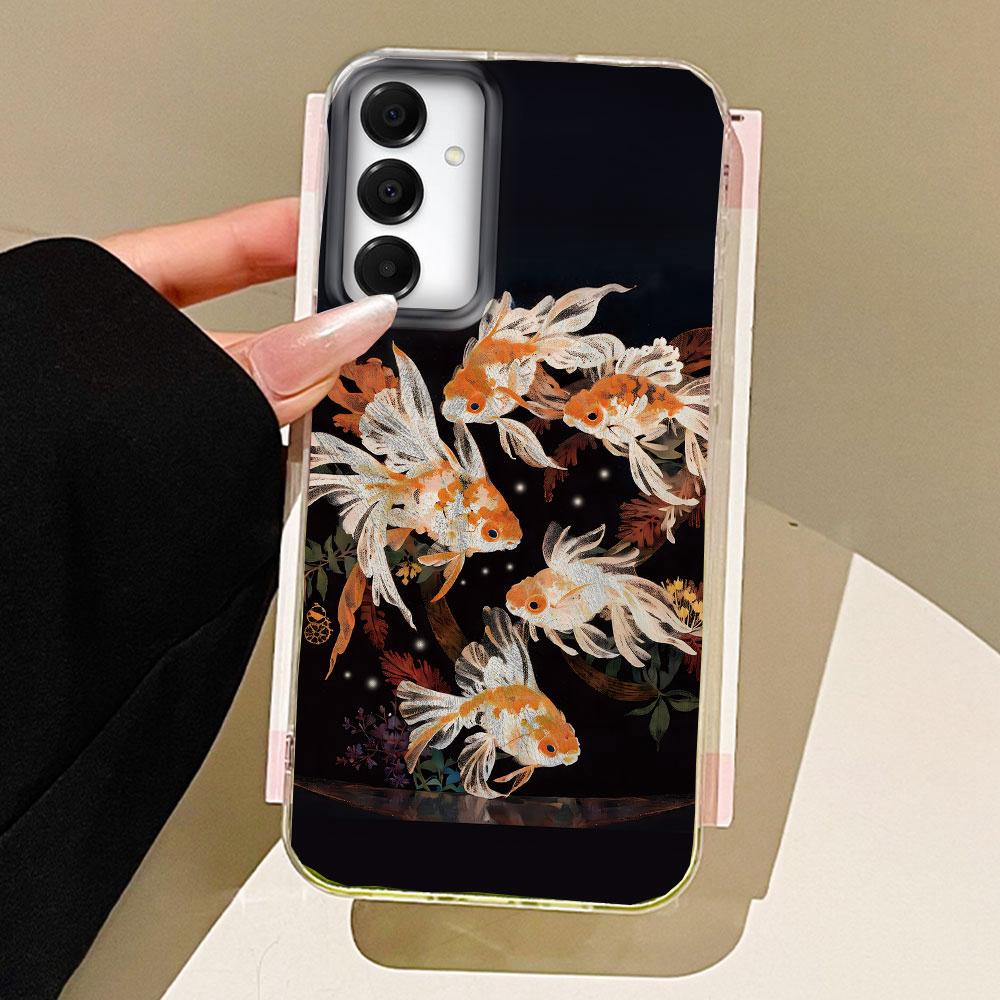 

Чехол для телефона Luckly Koi Goldfish Red Carp для Samsung Galaxy A55 A56 A36 A26 A16 A53 A06 A14 A24 A34 A54 A15 A25 A35 A13 A32 Samsung Galaxy A34 5G белый