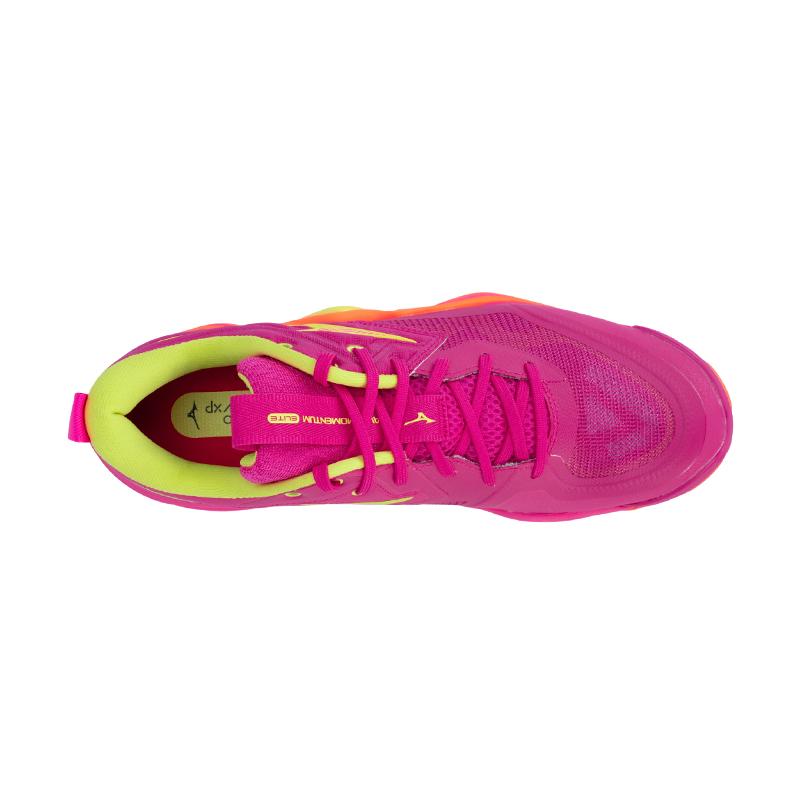 Mizuno WAVE MOMENTUM ELITE Rattan Magico Ammortizzazione Antiscivolo Resistente all'Abrasione Scarpe da Pallavolo Basse Unisex V1GA251242
