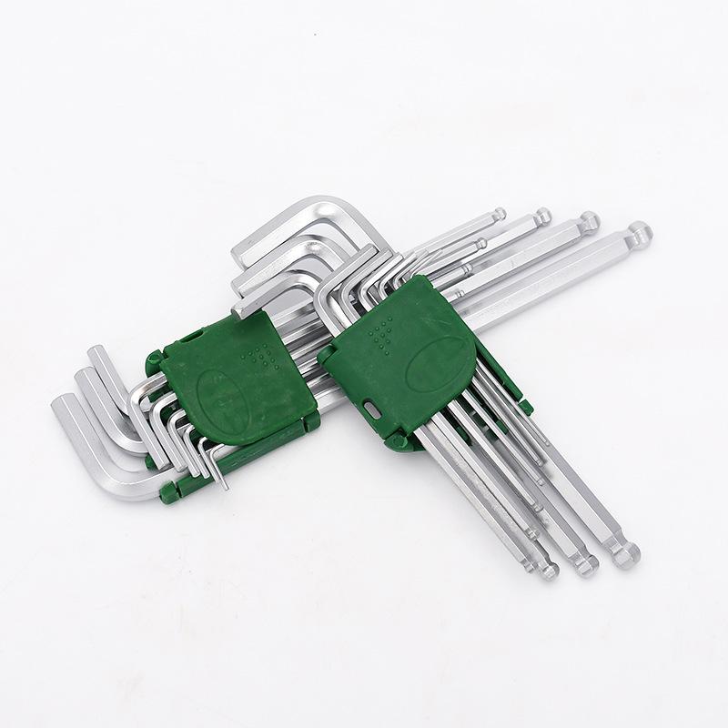 Irregular Hex Wrench Set: 1/16, 5/64, 3/32, 1/8, 5/32, 1/4, 5/16, 3/8 Inch