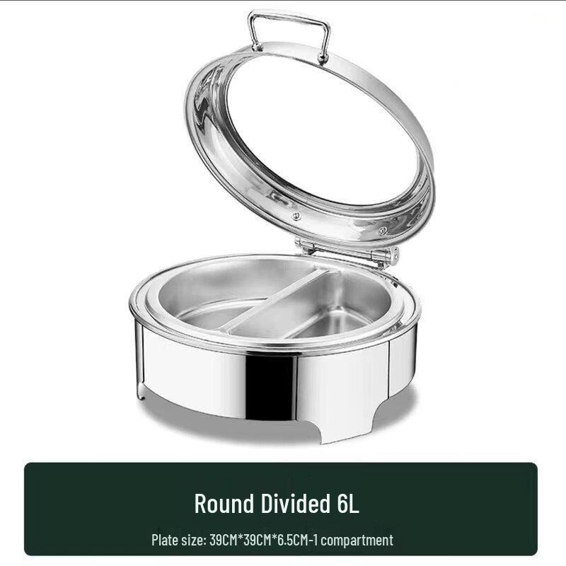 ZISIZ 6л Электрический подогреватель еды с двумя отделениями