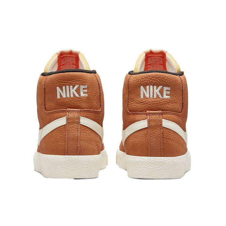 Nike Marynarka SB Mid ISO Ciemny Russet Męskie Sneakersy Brązowe Żaglowe DC8911-200