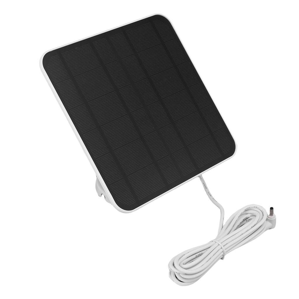 2pcs 12W Solar Panels Fit for Ring Spotlight Cam Plus Pro Security Camera Solar Charger IP65 Water Proof 9.8ft Cable DC